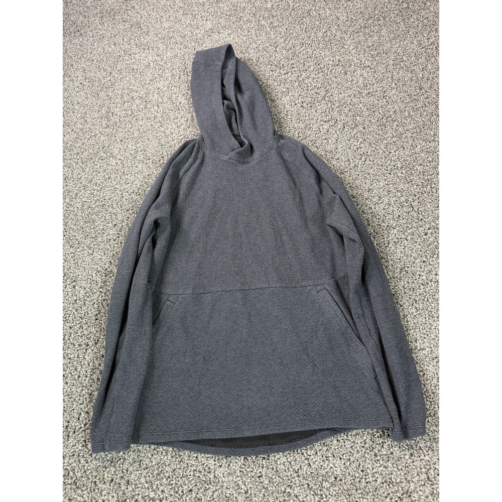 Lululemon At Ease Pullover Hoodie Men's Size Medium Gray
